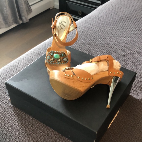 Pelle Moda Basil Oak Calf Size 7 Brand New - Picture 4 of 7